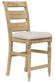 Bernards Bellamy Lane 7-Piece Caramel Counter Height Dining Set-5
