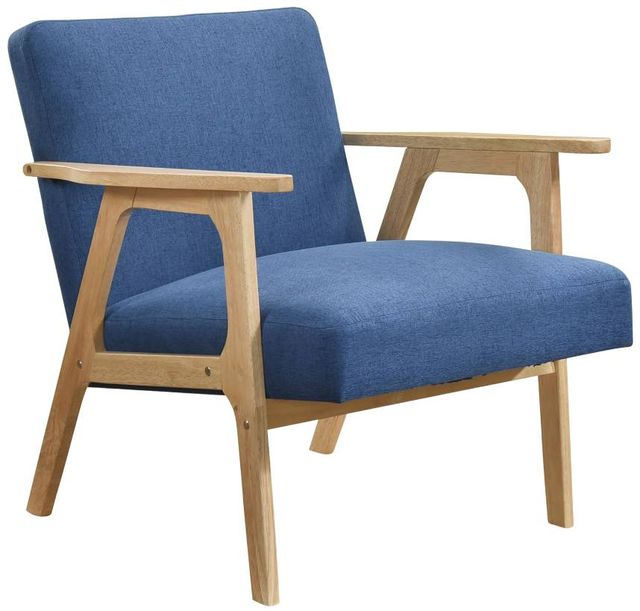 Homelegance® Omara Blue/Natural Accent Chair-0