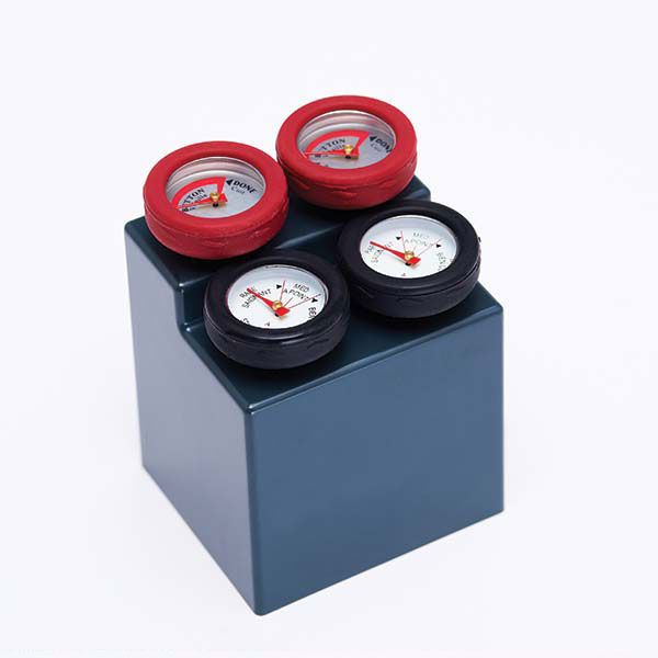 Broil King® Red and Black 4 Pack Mini Thermometers-1