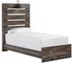 Signature Design by Ashley® Drystan Brown Youth Twin Panel Bed-0
