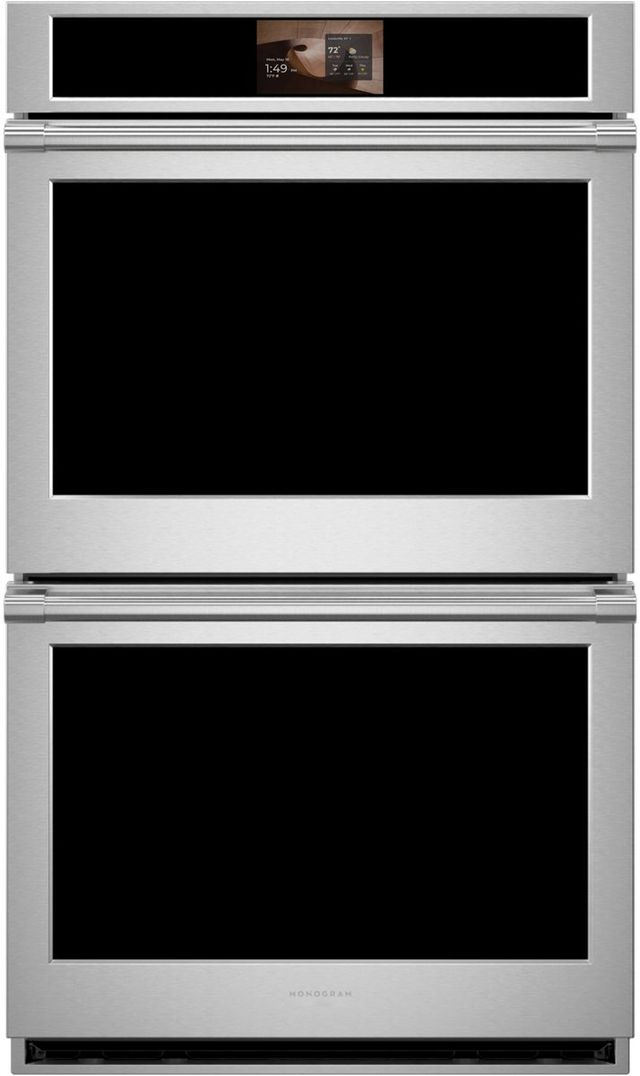 Monogram® Statement 30" Stainless Steel Double Electric Wall Oven-0