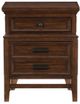 Mazin Furniture Frazier Park Brown Cherry Nightstand-1