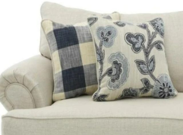 Fusion Furniture Catalina Linen Gray Chair and a Half-1