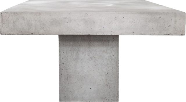 Moe's Home Collection Maxima Dark Grey Concrete Outdoor Coffee Table-2