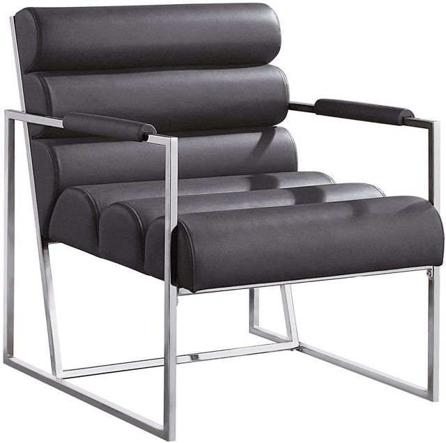 Mazin Furniture Juno Grey Accent Chair-1