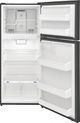 Frigidaire® 28 in.17.6 Cu. Ft. Brushed Steel Freestanding Top Freezer Refrigerator-2