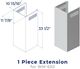 Hauslane Stainless Steel Range Hood Chimney Extension-0