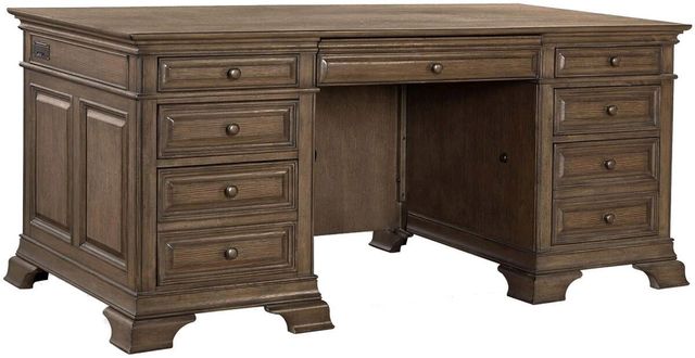 aspenhome® Arcadia Truffle 72" Desk-0
