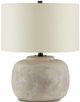 Currey & Company Beton Antique Earth/Light Beige Table Lamp-1