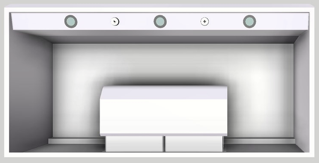 Vent-A-Hood® 48" White Wall Hood-2