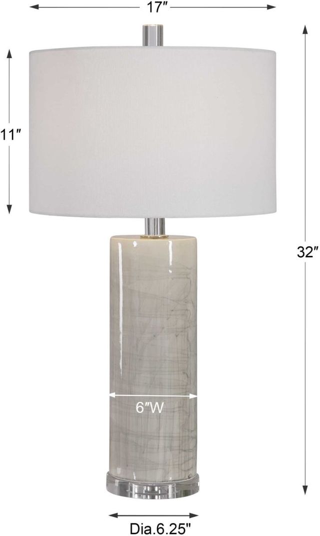 Uttermost® Zesiro Beige Table Lamp-2