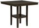 Crown Mark Lester 5-Piece Brown/White Counter Dining Set-4