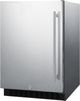 Summit® 4.8 Cu. Ft. Stainless Steel Under the Counter Refrigerator-2