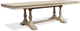 Riverside Furniture Aberdeen Weathered Worn White Dining Table Top and Base-1
