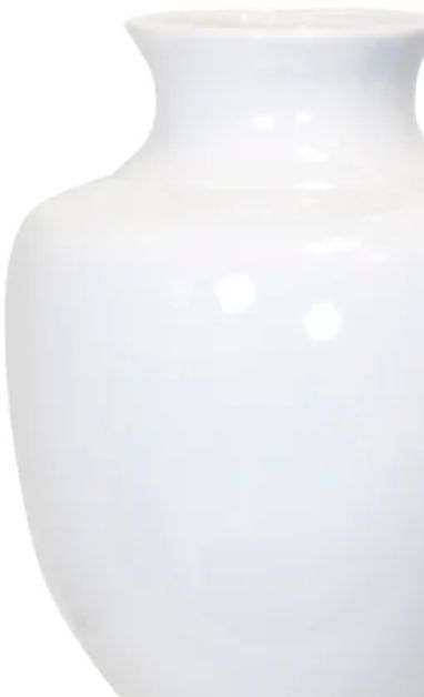 Stylecraft Dann Foley Lifestyle High Gloss White Vase-1