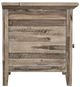 Jofran Inc. Rustic Shores Gray Wash Power Chairside Table-4