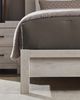 Artisan & Post by Vaughan-Bassett Joinery Washed White Oak California King Plank Panel Bed-3