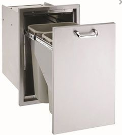 LYNX® Professional Series 20" Outdoor Trash/Recycle Center