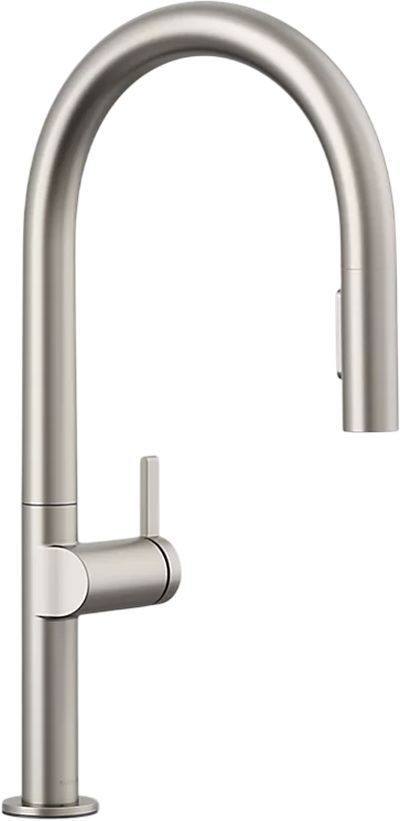 KOHLER® Components® Vibrant Stainless Pull-Down Kitchen Sink Faucet with 2-Function Sprayhead-0