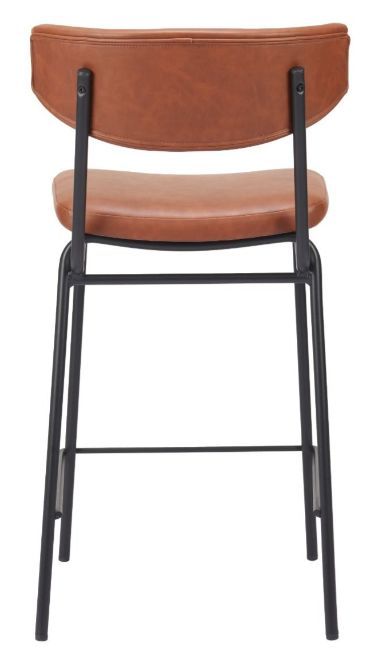 Zuo® Modern Charon Vintage Brown Counter Stool-3