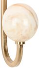 Wildwood Lamps Varese Calacatta Gold/Coffee Bronze Sconce-1