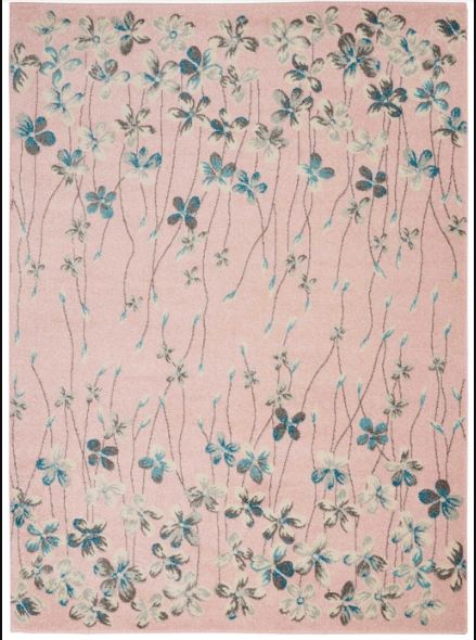 Nourison Home™ Tranquil Pink 5'x7' Style 15 Area Rug-0