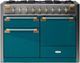 AGA™ Elise Series 48" Stainless Steel Pro Style Dual Fuel Range with Salcombe Blue Door-0