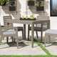 homestyles® Sustain Gray Outdoor Dining Table-4