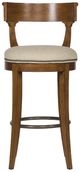Vanguard® Furniture Customizable Compendium Miles 41" Swivel Bar Stool-1
