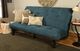 Kodiak Furniture Suede Navy 7" Foam Full Futon Mattress -1