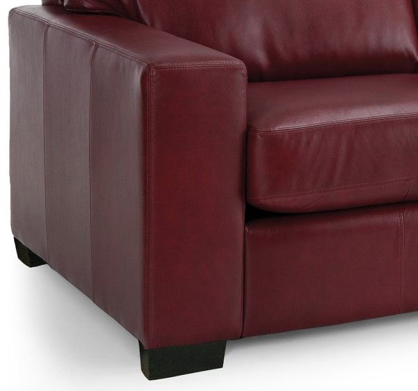 Decor-Rest® Furniture LTD 3A3 Alessandra Connections Leather Sofa-1