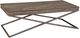 Bassett Mirror Cambria Hand Padded Bronze Coffee Table-0