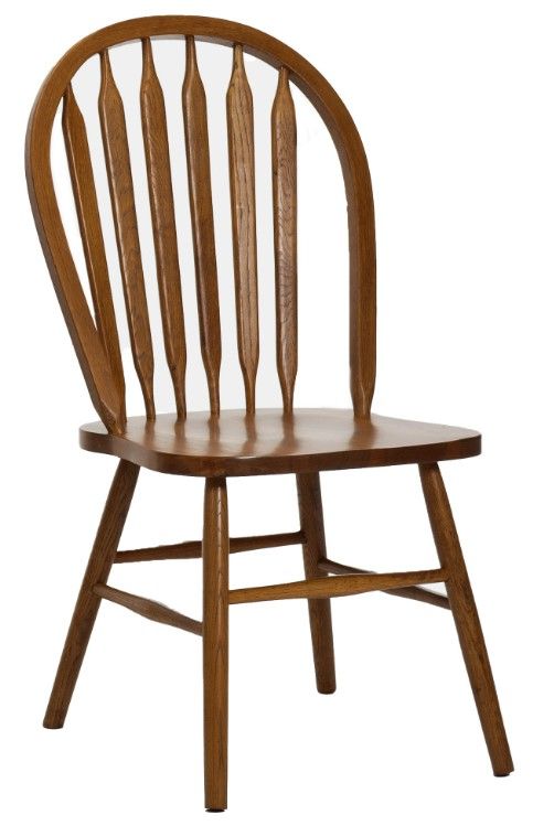 Intercon Classic Oak Burnished Rustic Plain Arrow Chair-0