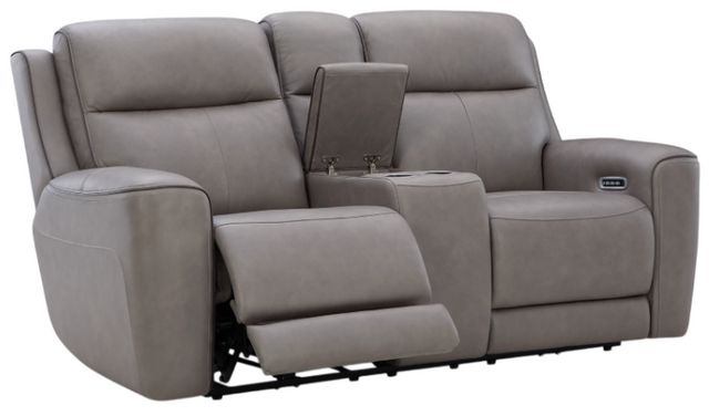 Signature Design by Ashley® 5Z-Comfort Coin Power Reclining Loveseat with Console and Adjustable Headrest