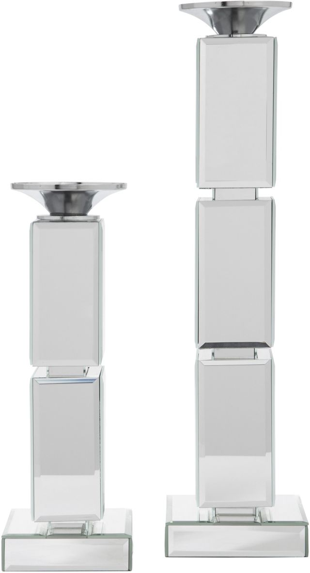 Signature Design by Ashley® Charline 2-Piece Mirror Candle Holder Set-1