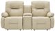 Best® Home Furnishings Customizable Brinley Leather Power Reclining Space Saver® Loveseat with Center Console-2