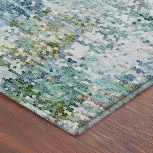 Dalyn™ Rug Company Lumara LM5 Aqua 5'x8' Area Rug-4