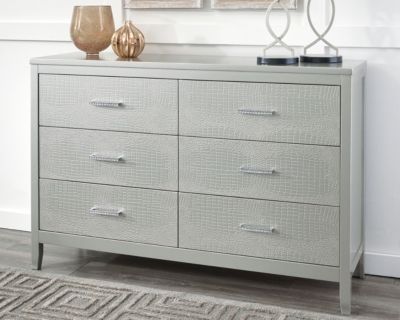 Signature Design by Ashley® Olivet Silver Dresser-1
