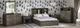 DeFehr Westpoint Driftwood Double Bookcase Bed with Storage-3