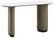 ACME Furniture Clayten White Sofa Table with Light Oak Base-0