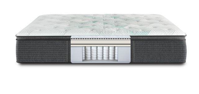 Beautyrest® Unison Medium Firm Pocketed Coil Pillow Top Twin Mattress-2