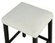 Furniture of America® Chalcedony 3-Piece White/Ivory Dining Table Set with Black Base-4