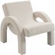 Meridian Furniture Corduroy Cream Accent Chair-0