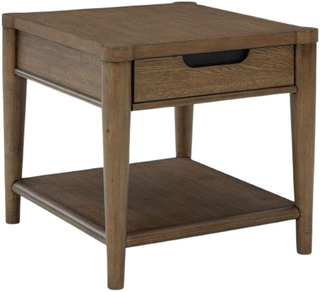 Signature Design by Ashley® Roanhowe Brown End Table-0