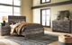 Signature Design by Ashley® Wynnlow 5-Piece Gray King Panel Bed Set-5