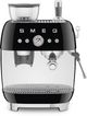 Smeg 50's Style Black Espresso Machine-0