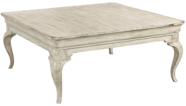 Kincaid® Selwyn Kelsey Cottage White Square Coffee Table-0
