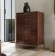 VIG Furniture Modrest Shane Brass/Dark Acacia Dresser-4