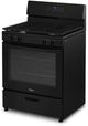 Whirlpool® 30" Black Freestanding Gas Range-4