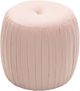 TOV Furniture Sommer Blush Velvet Ottoman-0